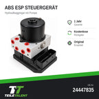 Opel Astra H A04 ABS ESP Hydraulikblock Steuergerät 24447835