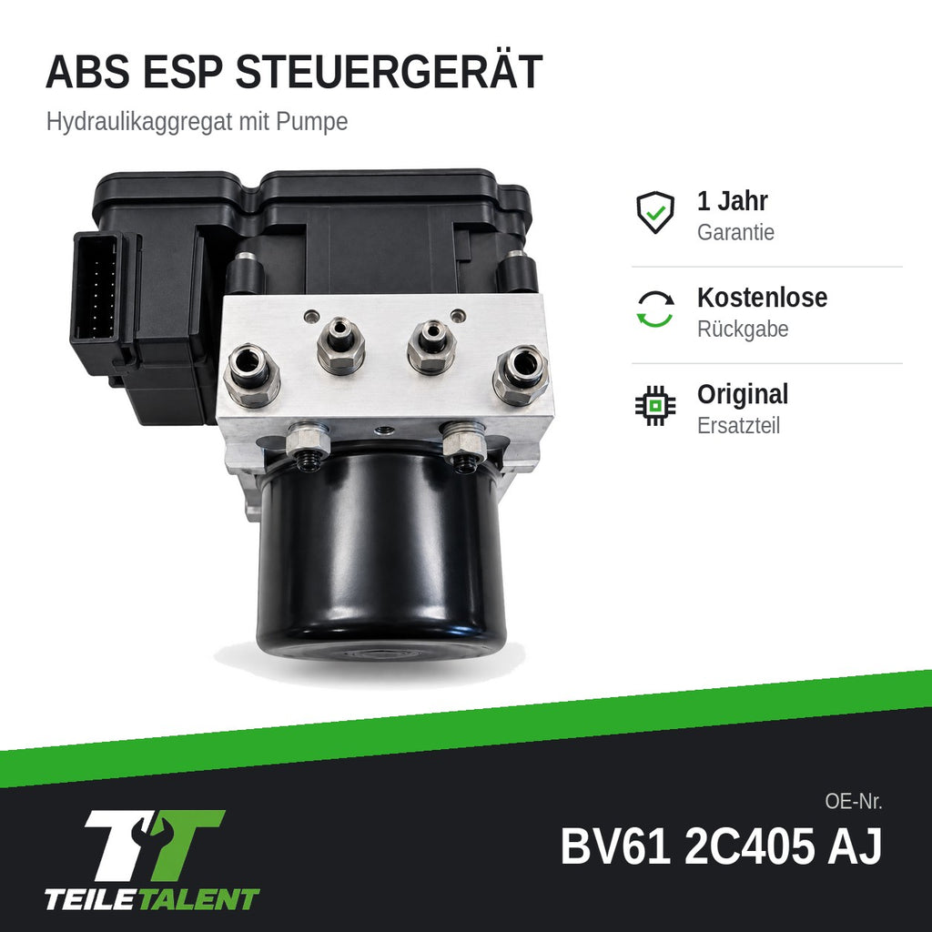 BV612C405AJ ABS ESP Block Steuergerät Hydraulikblock Ford Focus 3