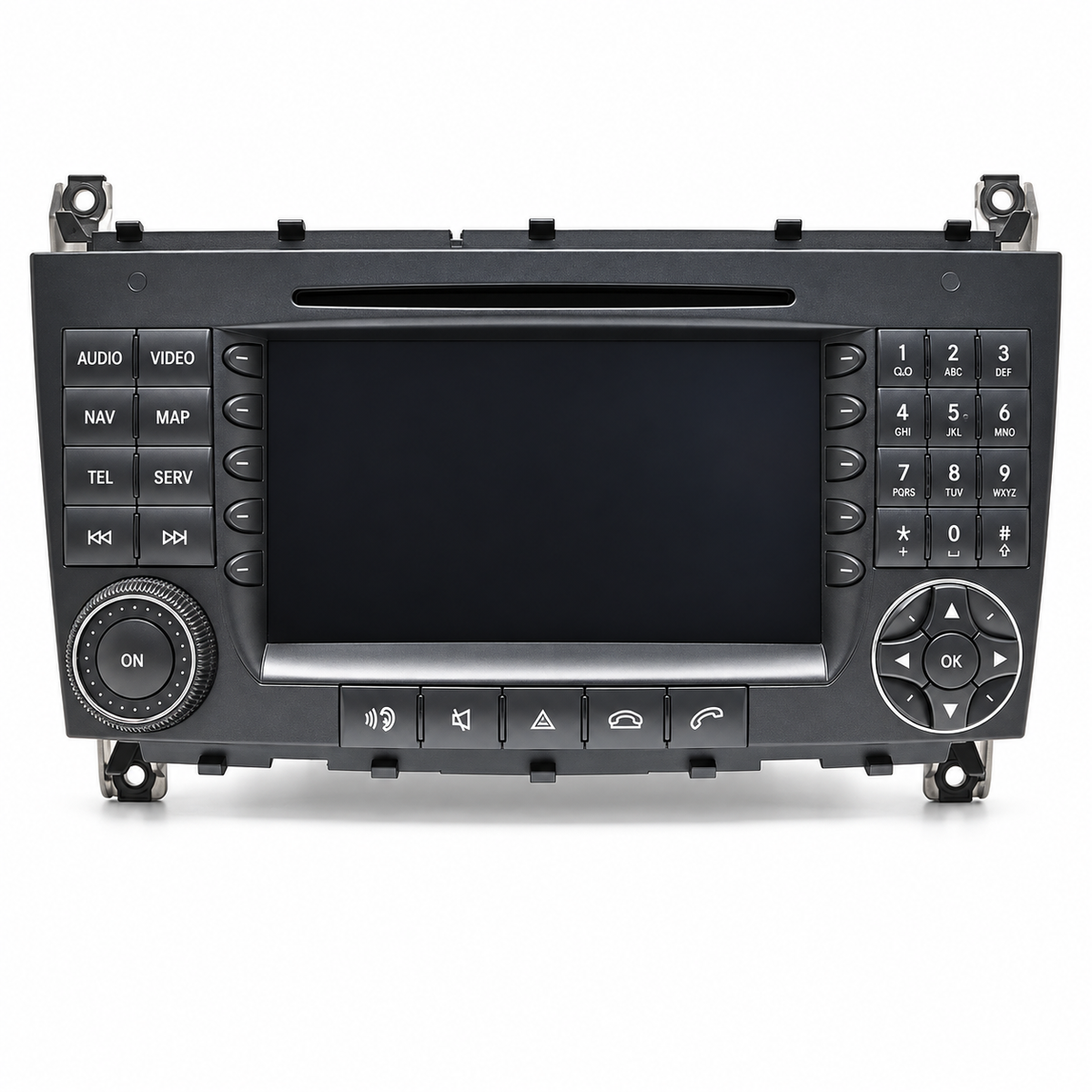 Mercedes W203 W209 COMAND APS NTG2 A2038703589 BE6096 + Radiocode