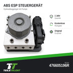 Renault Captur I Clio IV ABS ESP Hydraulikblock Steuergerät 476605196R
