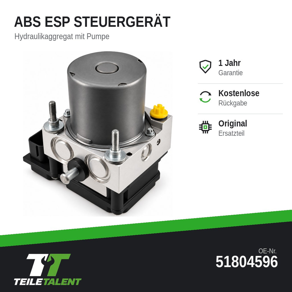 Fiat Ducato 250 Jumper Boxer ABS Block Steuergerät Hydraulik 51804596
