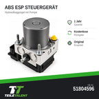 Fiat Ducato 250 Jumper Boxer ABS Block Steuergerät Hydraulik 51804596