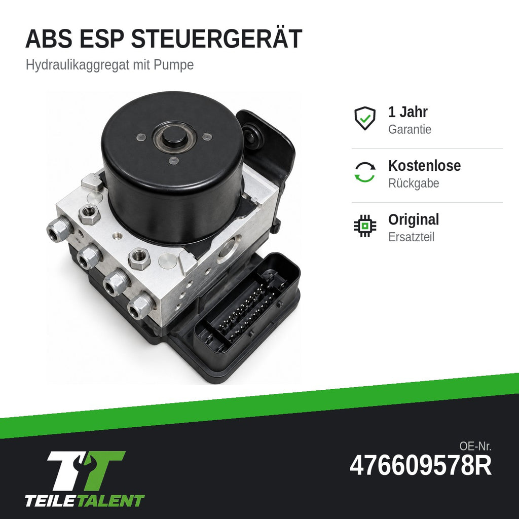 Renault Laguna III BT0 BT1 Grandtour ABS Hydraulikblock 476609578R