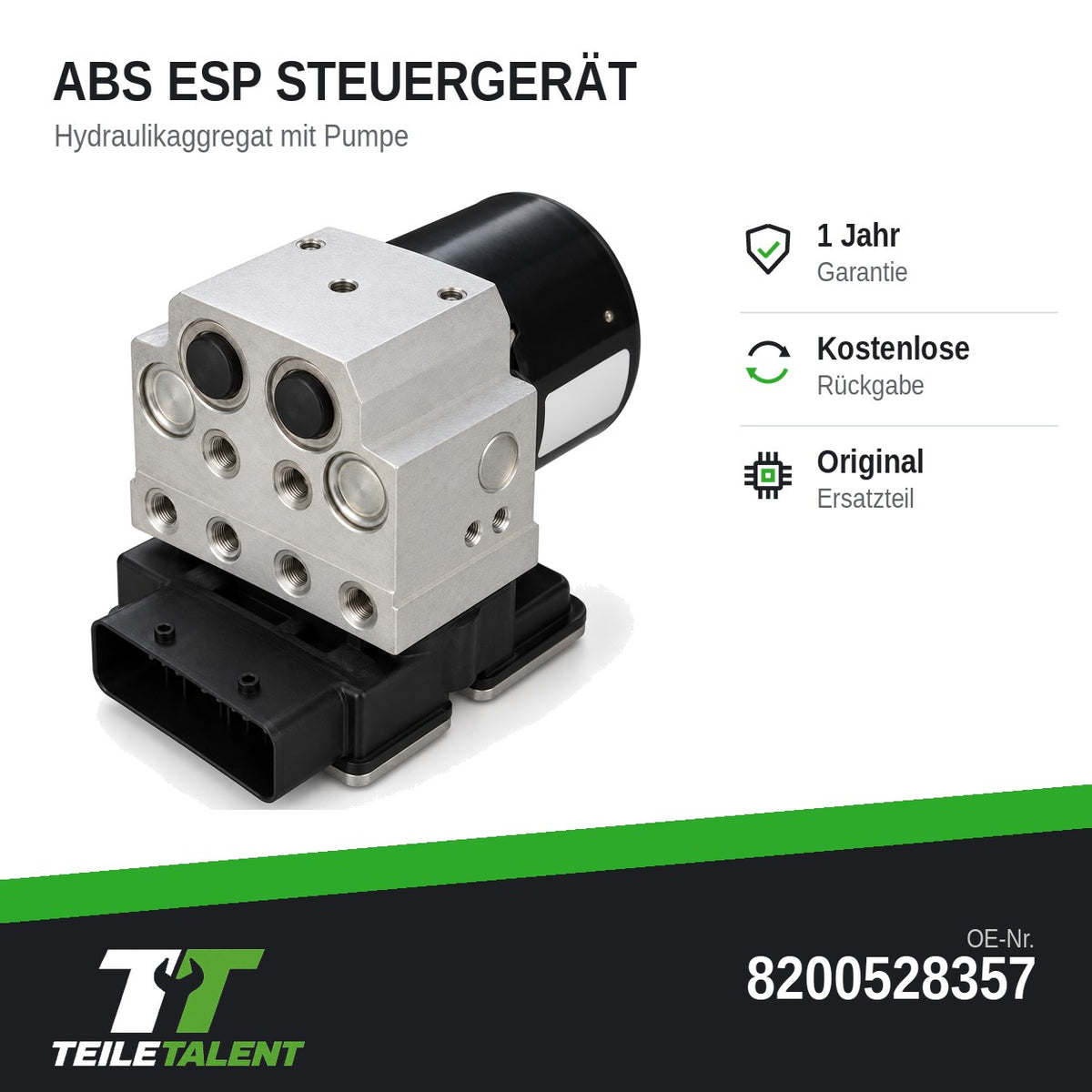 8200528357 ABS Block Steuergerät Hydraulikblock Renault Master II Opel Movano A