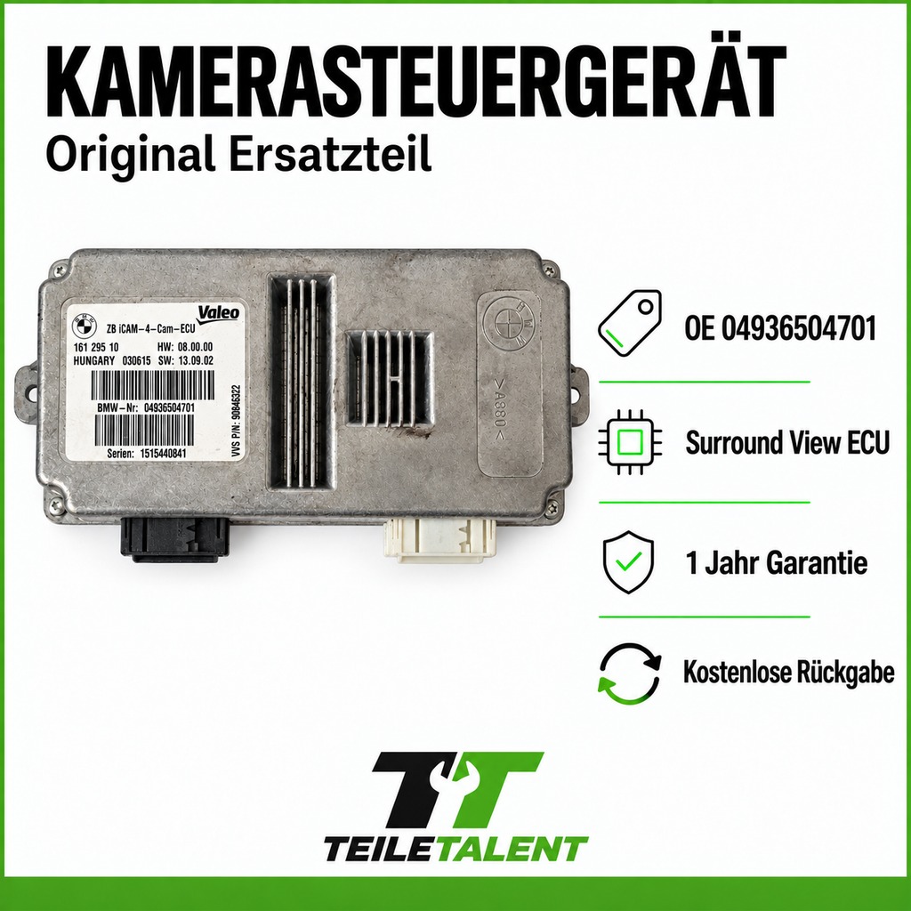 BMW X3 F25 X4 F26 X5 F15 X6 F16 i8 I12 Kamerasteuergerät 66539365047 16129510