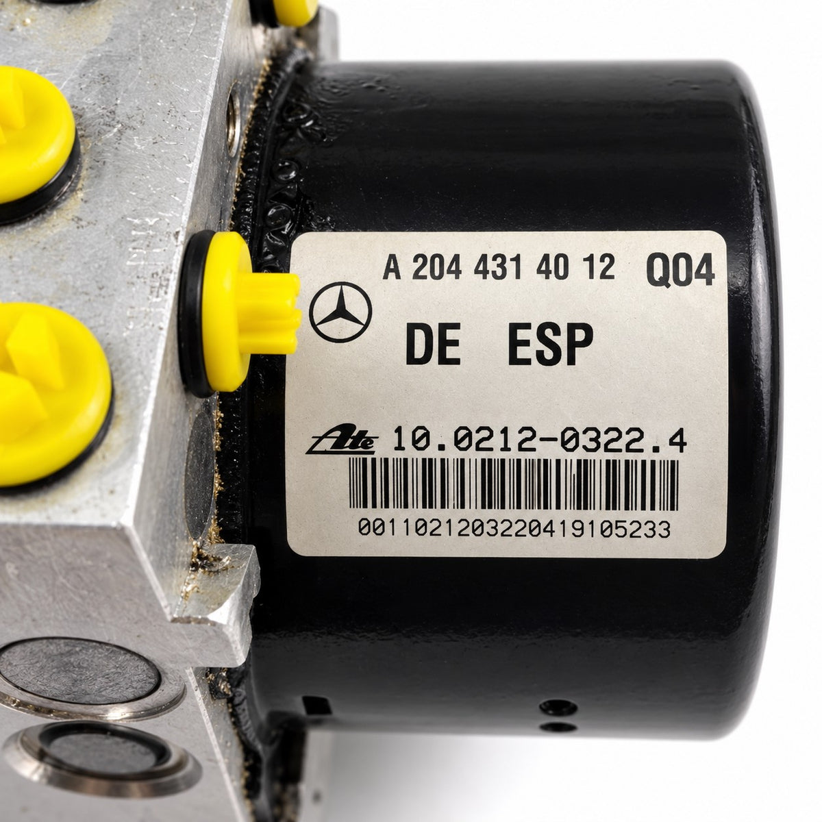 ABS ESP Hydraulikblock Steuergerät A2044314012 Mercedes C-Klasse W204 S204 GLK