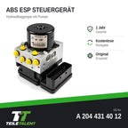 ABS ESP Hydraulikblock Steuergerät A2044314012 Mercedes C-Klasse W204 S204 GLK