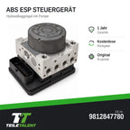 Citroën C3 Picasso SH ABS ESP Steuergerät Hydraulikblock 9812847780