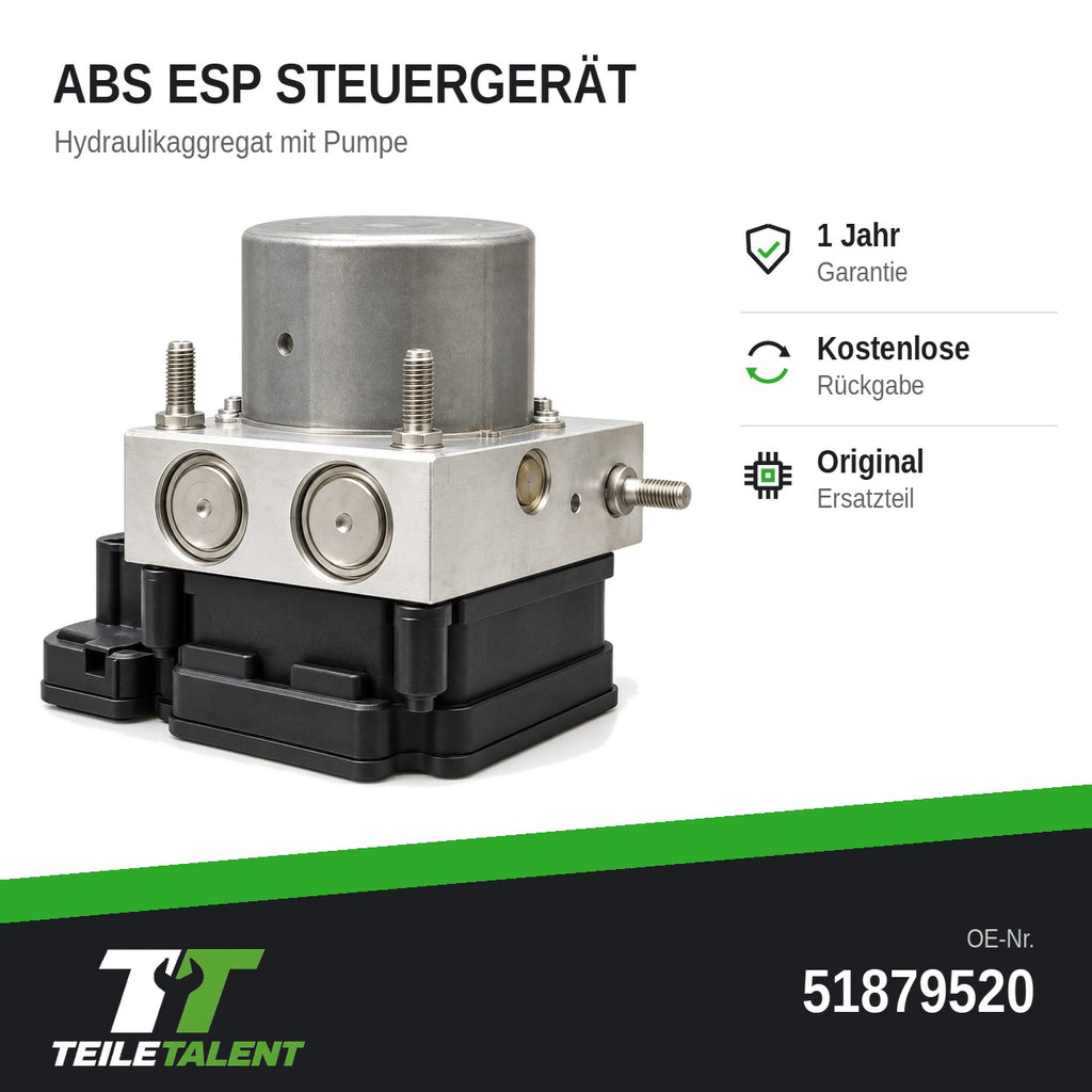 51879520 ABS Block Steuergerät Fiat Ducato 250 130 Multijet 2.3
