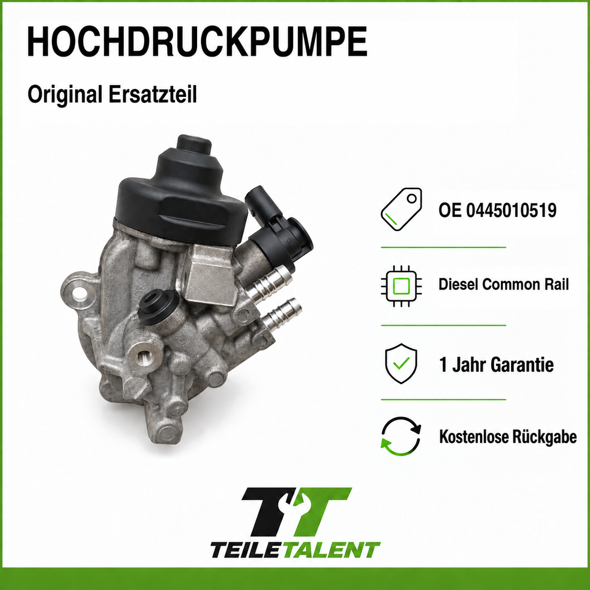 Bosch Common-Rail-Hochdruckpumpe 0445010519 7823452 Diesel Originalteil