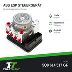 5Q0614517GF ABS Block Steuergerät VW Passat Tiguan Audi Q3 Skoda Superb Tarraco