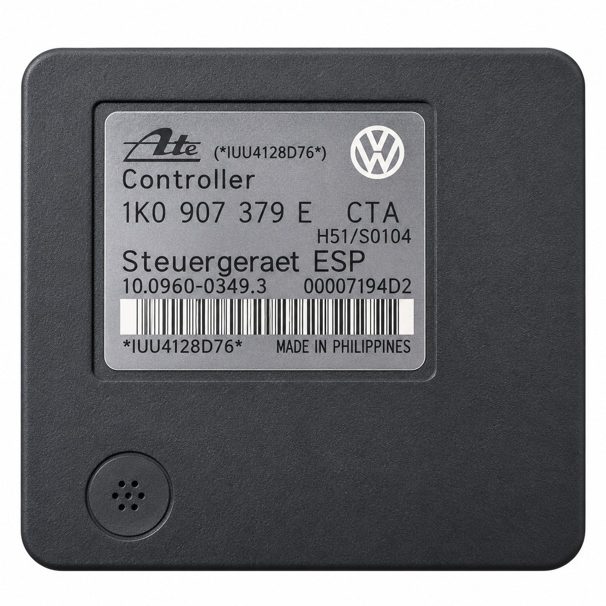 1K0907379E ABS Block Steuergerät Audi A3 8P VW Golf 5 Skoda Octavia 2