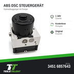 34516857643 ABS DSC Hydraulikblock Steuergerät BMW X3 F25 X4 F26