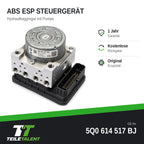 5Q0614517BJ ABS Block Steuergerät Hydraulikblock VW Golf 7 Variant 5Q0614517AG