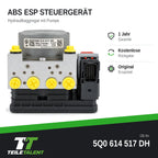 5Q0614517DH ABS Block Steuergerät VW Passat B8 Hydraulikblock