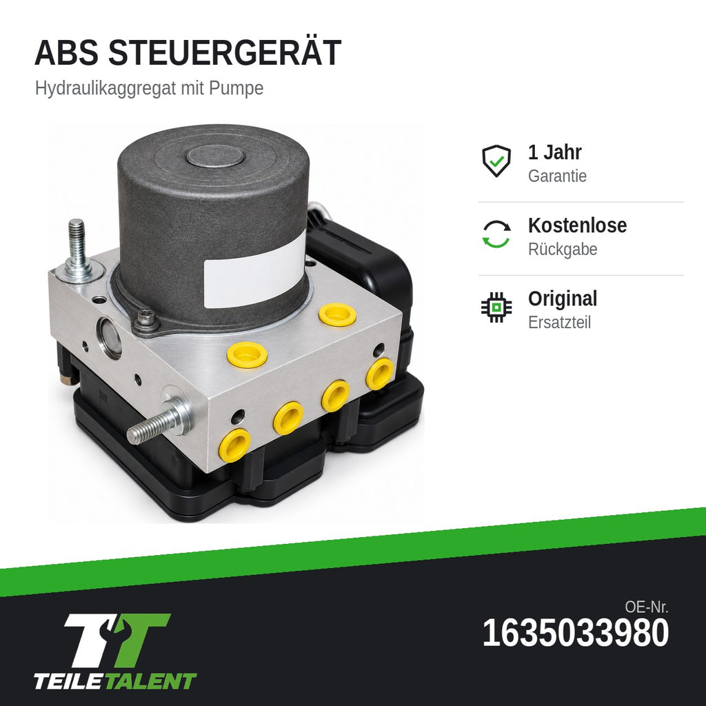 1635033980 ABS Block Steuergerät Hydraulikblock Peugeot Expert 3 K0