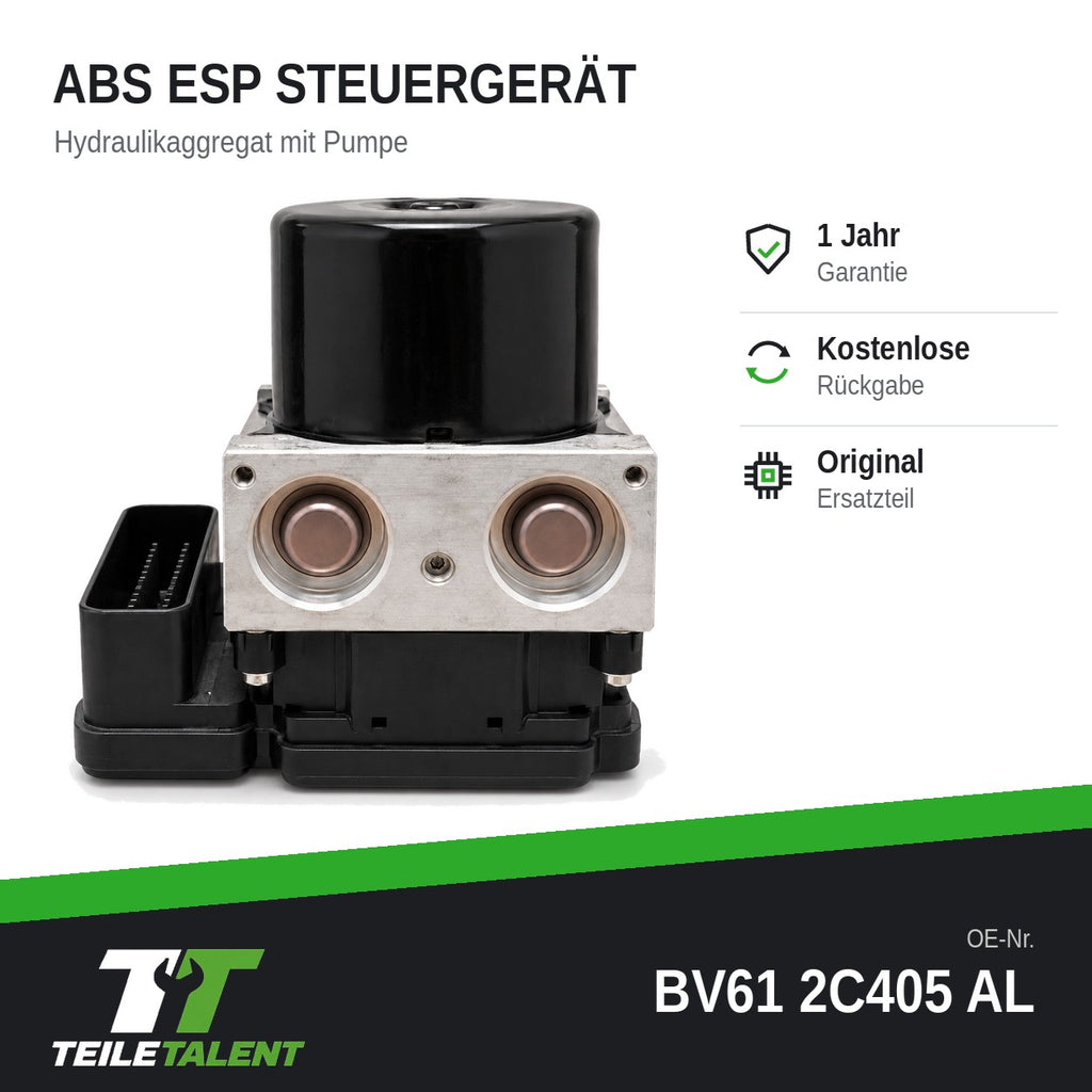 BV612C405AL ABS ESP Block Steuergerät Hydraulikblock Ford Focus 3