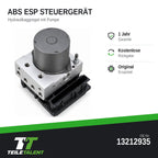 13212935 ABS ESP Block Steuergerät Hydraulikblock Opel Meriva A Tigra TwinTop