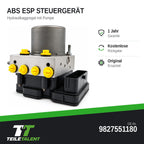 9827551180 ABS Block Steuergerät Hydraulikblock Opel Grandland X