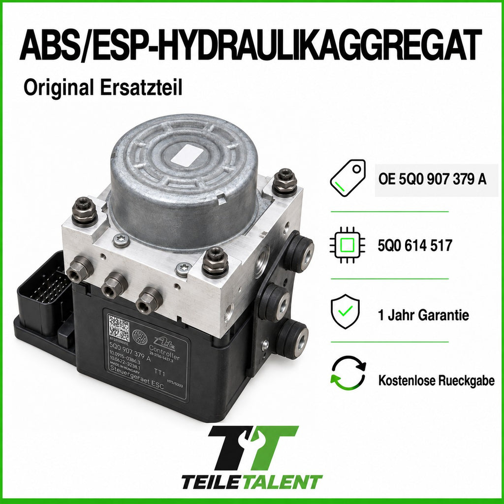 ABS ESP Hydraulikaggregat 5Q0907379A Seat Leon SC 5F Steuergerät Pumpe