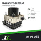 6R0907379H ABS Block Steuergerät Hydraulikblock Seat Ibiza 6J VW Polo 6R