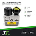 A0054319712 SBC Hydraulikblock ABS Steuergerät Mercedes SL R230 E-Klasse W211