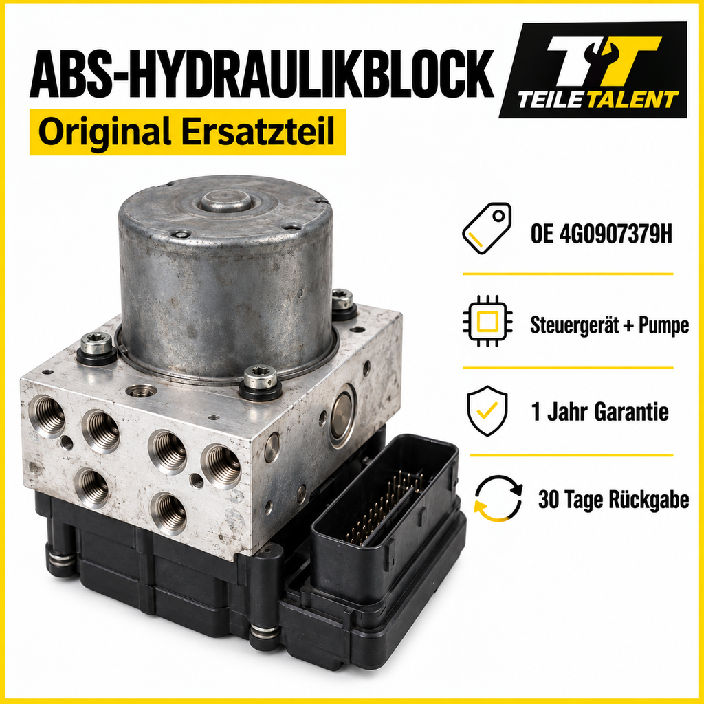 Audi ABS Hydraulikblock 4G0907379H 4G0614517R A6 A7 4G C7 Steuergerät