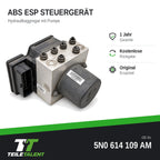 5N0614109AM ABS Block Steuergerät Hydraulikblock Audi Q3 8U