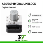 ABS ESP Hydraulikblock 4G0907379L Audi A6 C7 4G A7 4G Steuergerät Pumpe ESP8