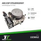 13236012 ABS ESP Block Steuergerät Hydraulikblock Opel Corsa D