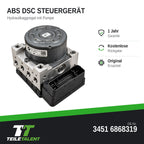 34516868319 ABS DSC Block Steuergerät BMW 1er F20 F21 2er F22 4er F32 F36