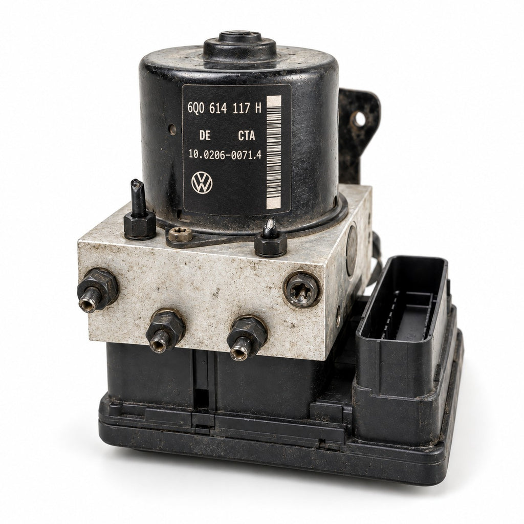 6Q0614117H ABS Block Steuergerät VW Polo 9N Hydraulikblock 6Q0907379L