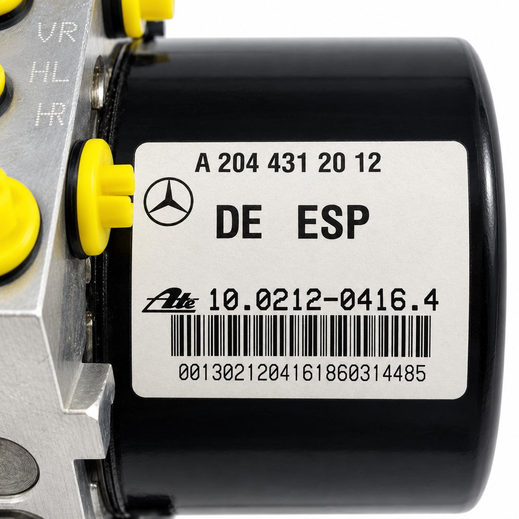 A2044312012 ABS Block Steuergerät Hydraulikblock Mercedes C-Klasse W204 GLK