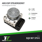 5Q0907379K ABS Block Hydraulikblock Steuergerät Seat Leon 5F Skoda Octavia 3 5E