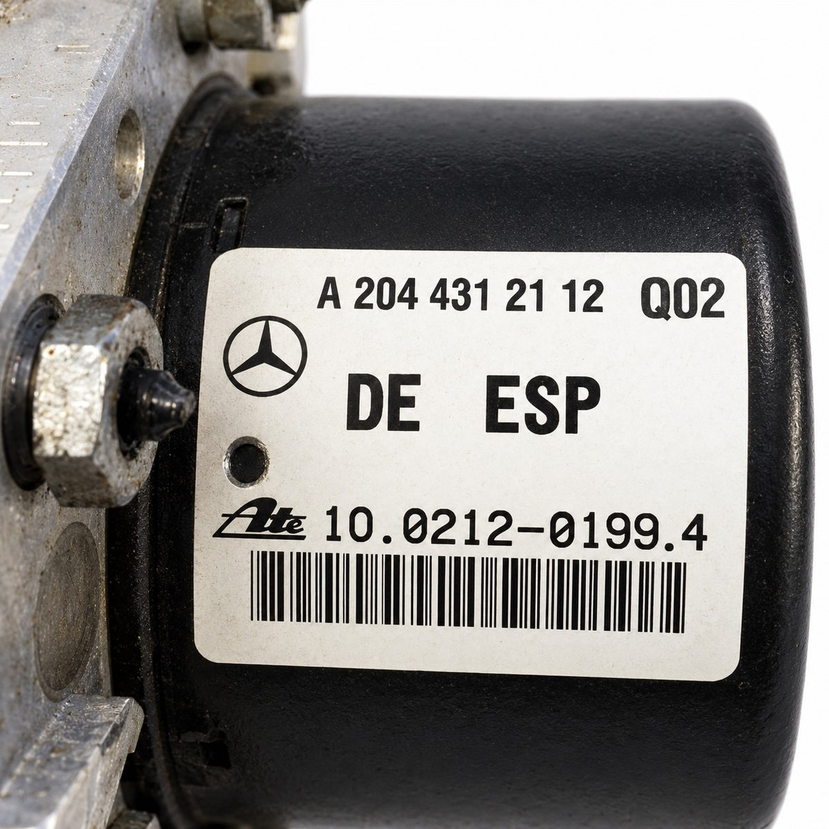 ABS ESP Hydraulikblock Steuergerät A2044312112 Mercedes C-Klasse W204 S204