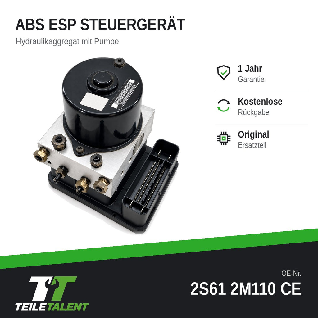 2S612M110CE ABS Block Steuergerät Hydraulikblock Ford Fiesta 5