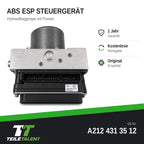 A2124313512 ABS ESP Hydraulikblock Steuergerät Mercedes E-Klasse W212 S212 C207