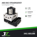 34516851086 ABS DSC Hydraulikblock Steuergerät BMW X3 F25 X4 F26