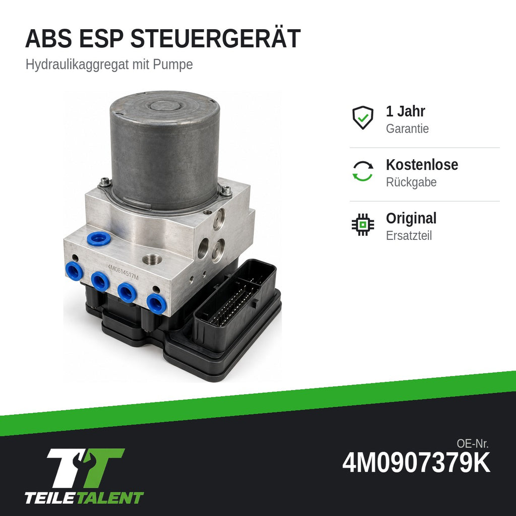 4M0907379K ABS Block Steuergerät Hydraulikblock Audi Q7 4M