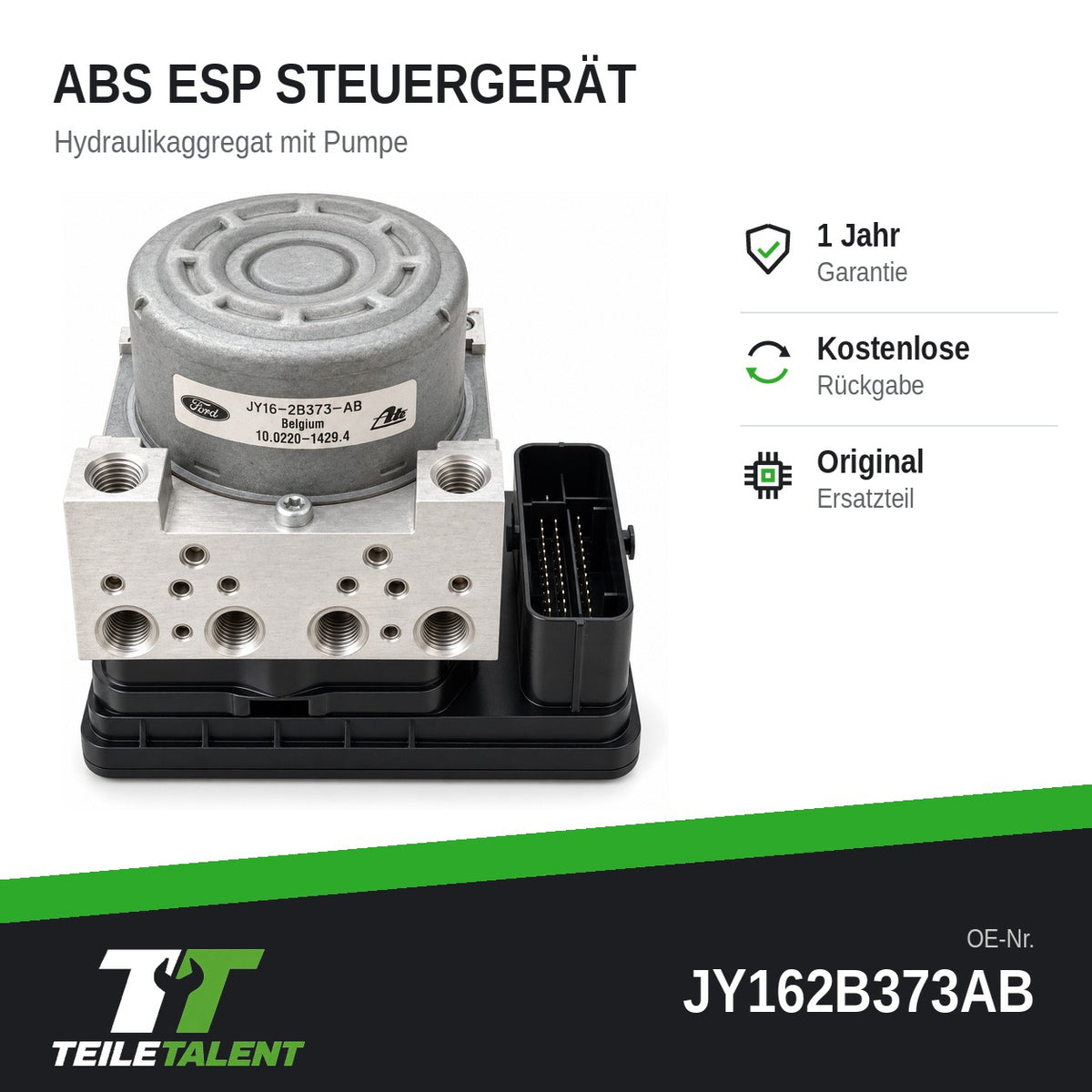 Ford Transit Courier B460 Tourneo Courier ABS Hydraulikblock JY162B373AB