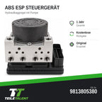 Peugeot 2008 CU Citroen C4 Cactus ABS Block Steuergerät Hydraulik 9813805380