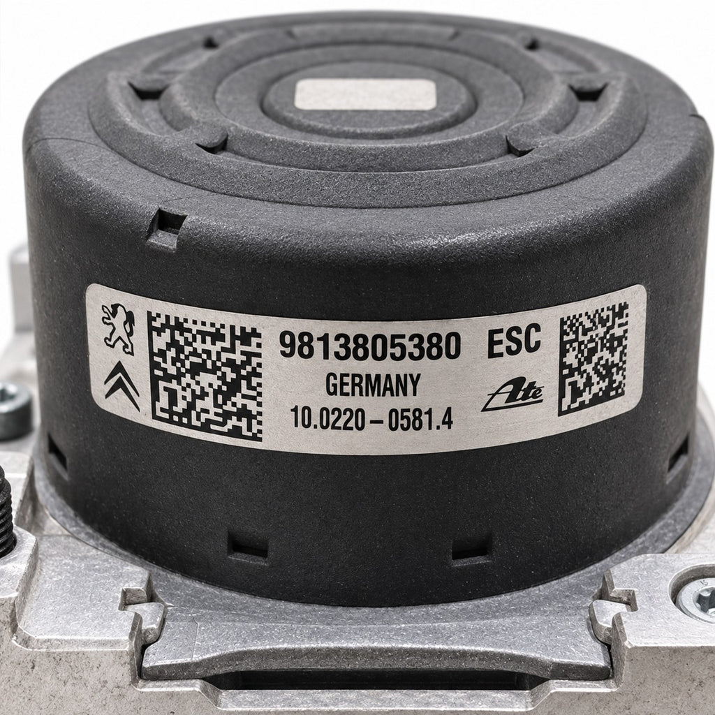 Peugeot 2008 CU Citroen C4 Cactus ABS Block Steuergerät Hydraulik 9813805380