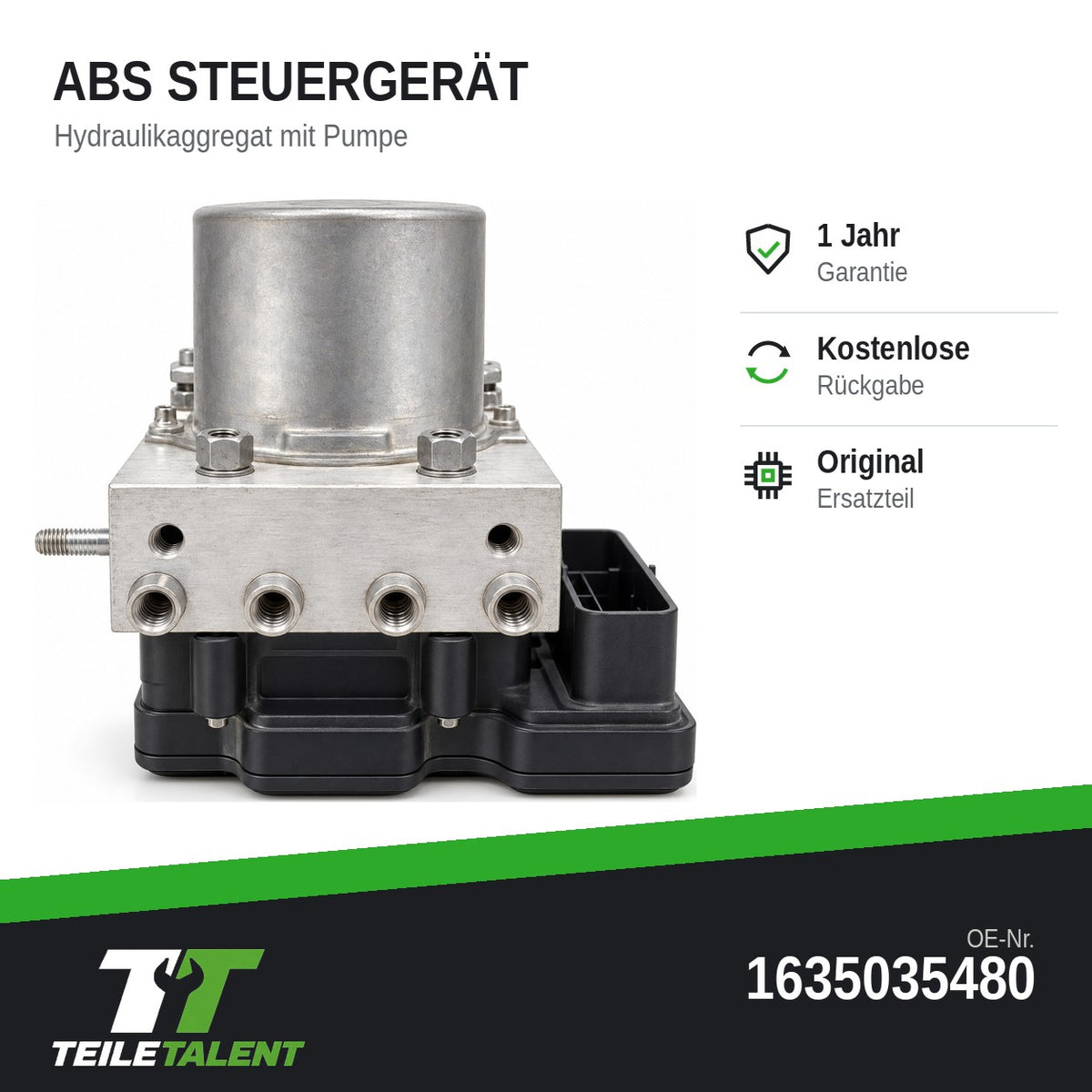 1635035480 ABS Block Steuergerät Hydraulikblock Peugeot Expert 3 K0 Jumpy