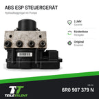 6R0907379N ABS Block Steuergerät Skoda Fabia 2 Roomster Hydraulikblock