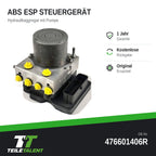 476601406R ABS ESP Steuergerät Hydraulikblock Renault Kangoo II