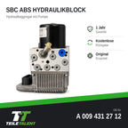 A0094312712 SBC Hydraulikblock ABS Mercedes E-Klasse W211 S211 SL R230 Bosch