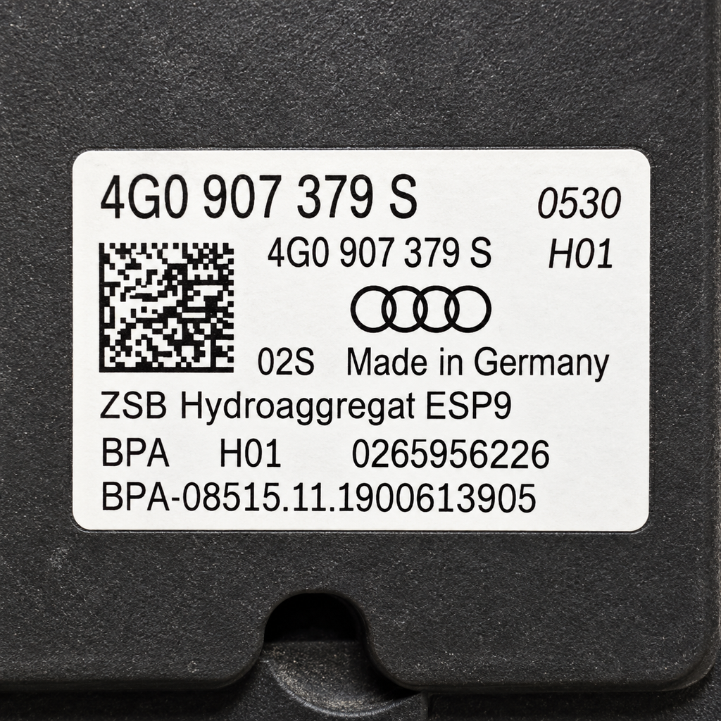 ABS ESP Hydraulikblock 4G0907379S Audi A6 C7 4G A7 4G Steuergerät Pumpe ESP9