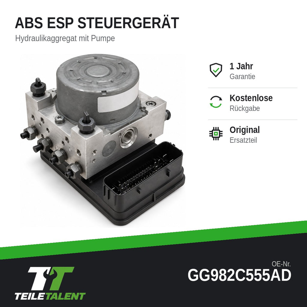 GG982C555AD ABS Block Steuergerät Hydraulikblock Ford Mondeo V CD391