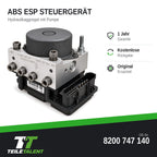 8200747140 ABS Block Hydraulikblock Steuergerät Renault Clio III