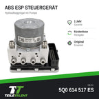 5Q0614517ES ABS Block Steuergerät Hydraulikblock Skoda Karoq Kodiaq Seat Tarraco
